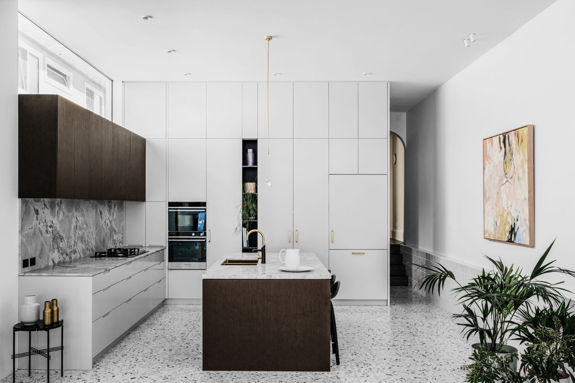 Clovelly beach residence interior designed kitchen